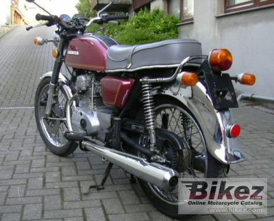 1975 Honda CB 125 disc photo